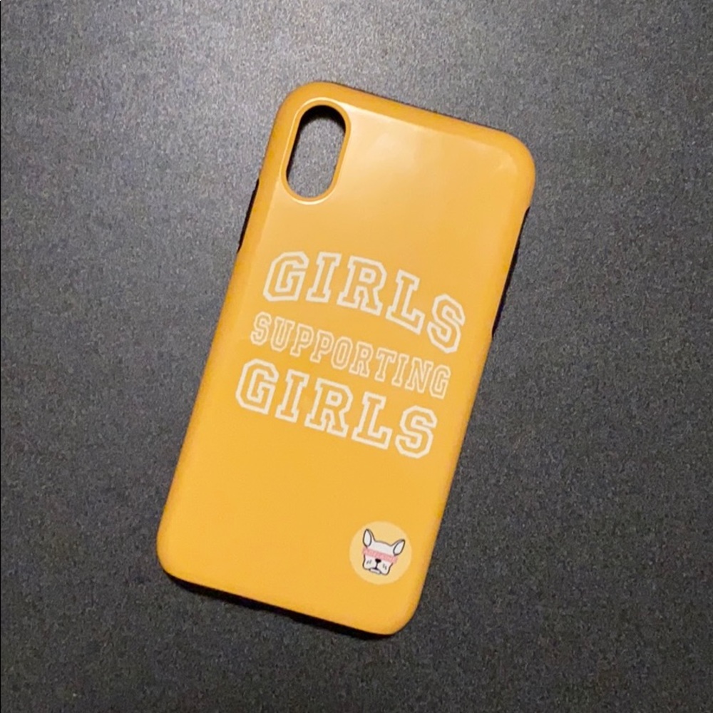 Adelaine Morin yellow iPhone XR case